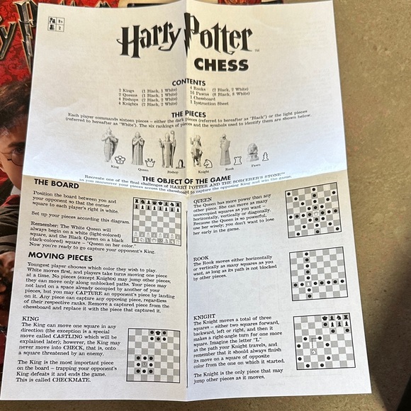 Harry Potter Wizard’s Chess Game Complete - Picture 3 of 10